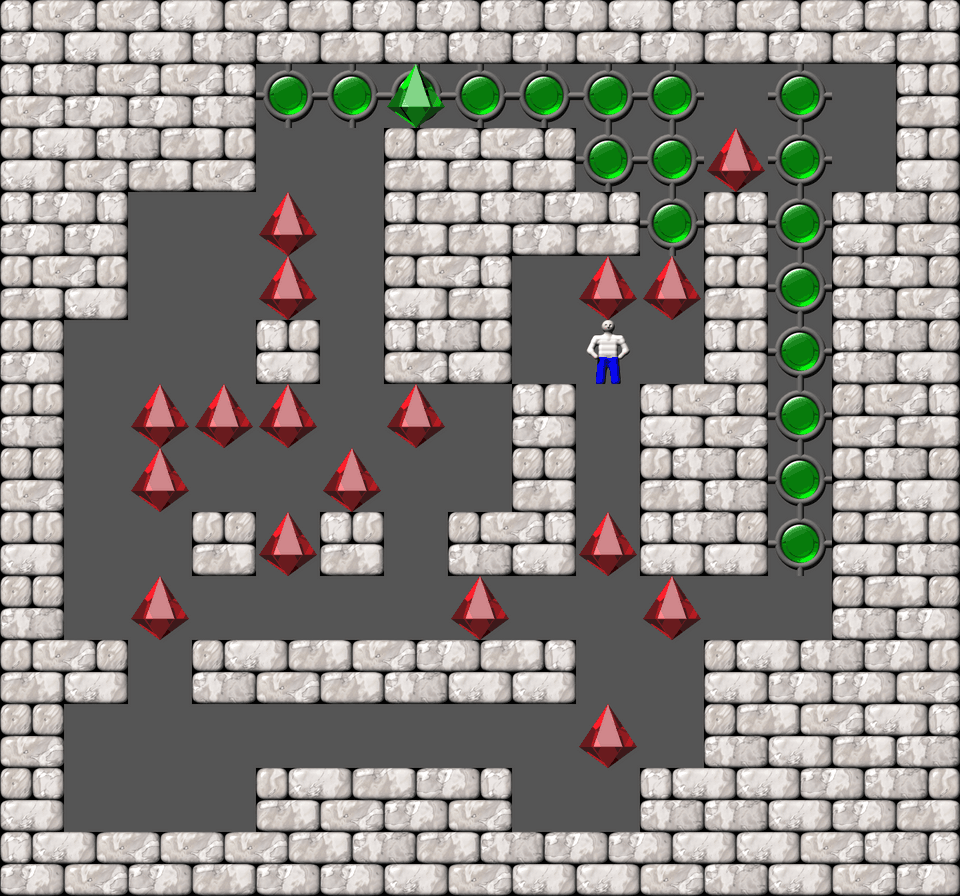 Sokoban More Bugs collections level 177